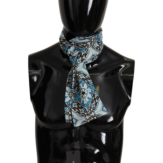 Dolce & Gabbana Majestic Silk Majolica Scarf Dolce & Gabbana