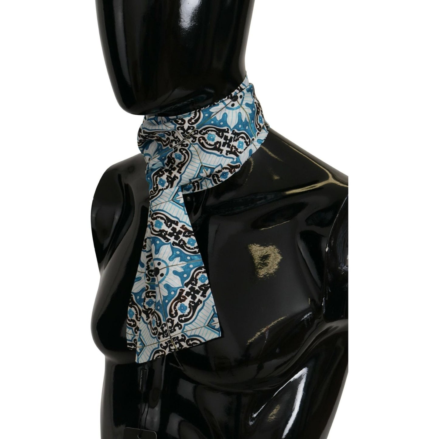 Dolce & Gabbana Majestic Silk Majolica Scarf Dolce & Gabbana