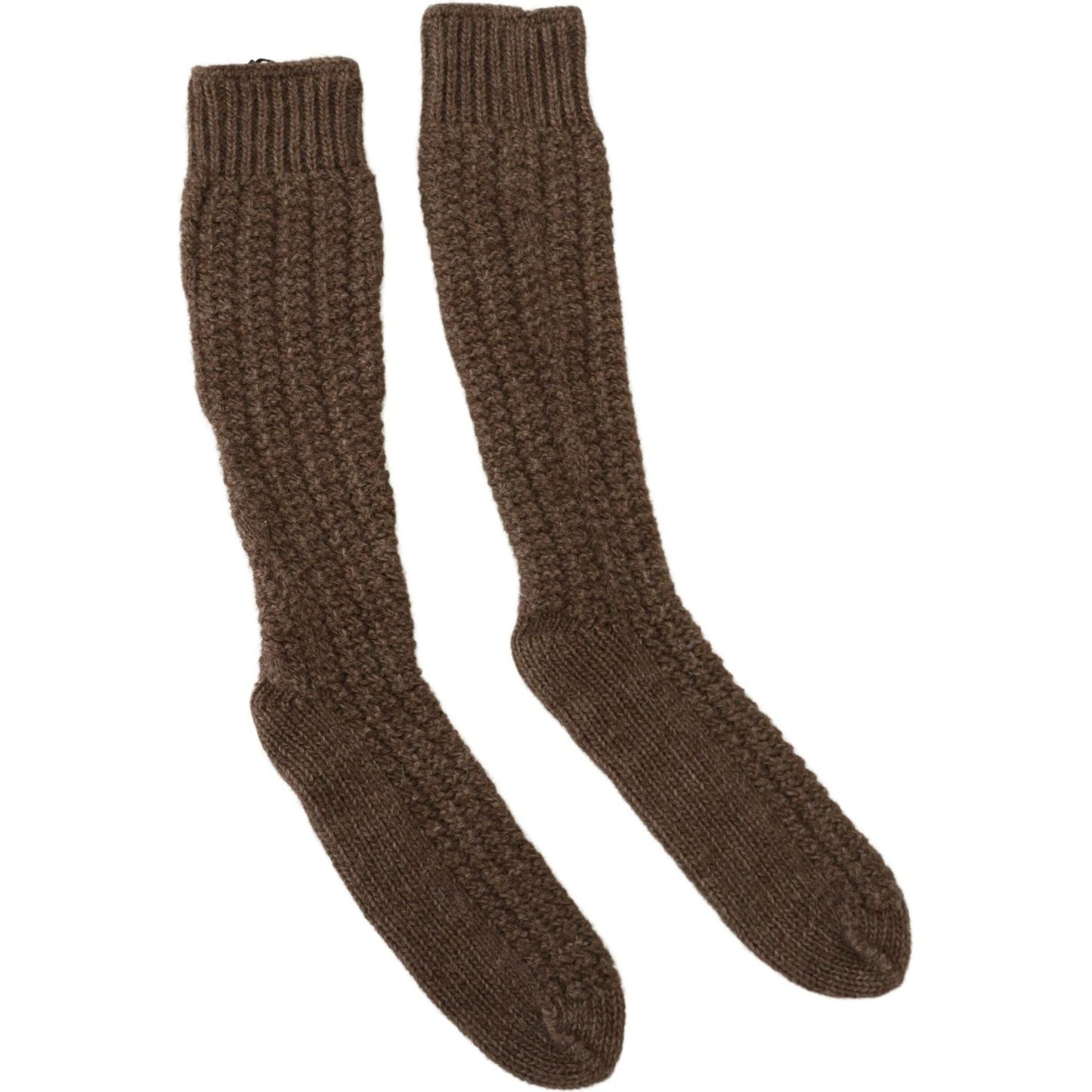 Dolce & Gabbana Chic Over-Calf Wool Blend Knit Socks Dolce & Gabbana