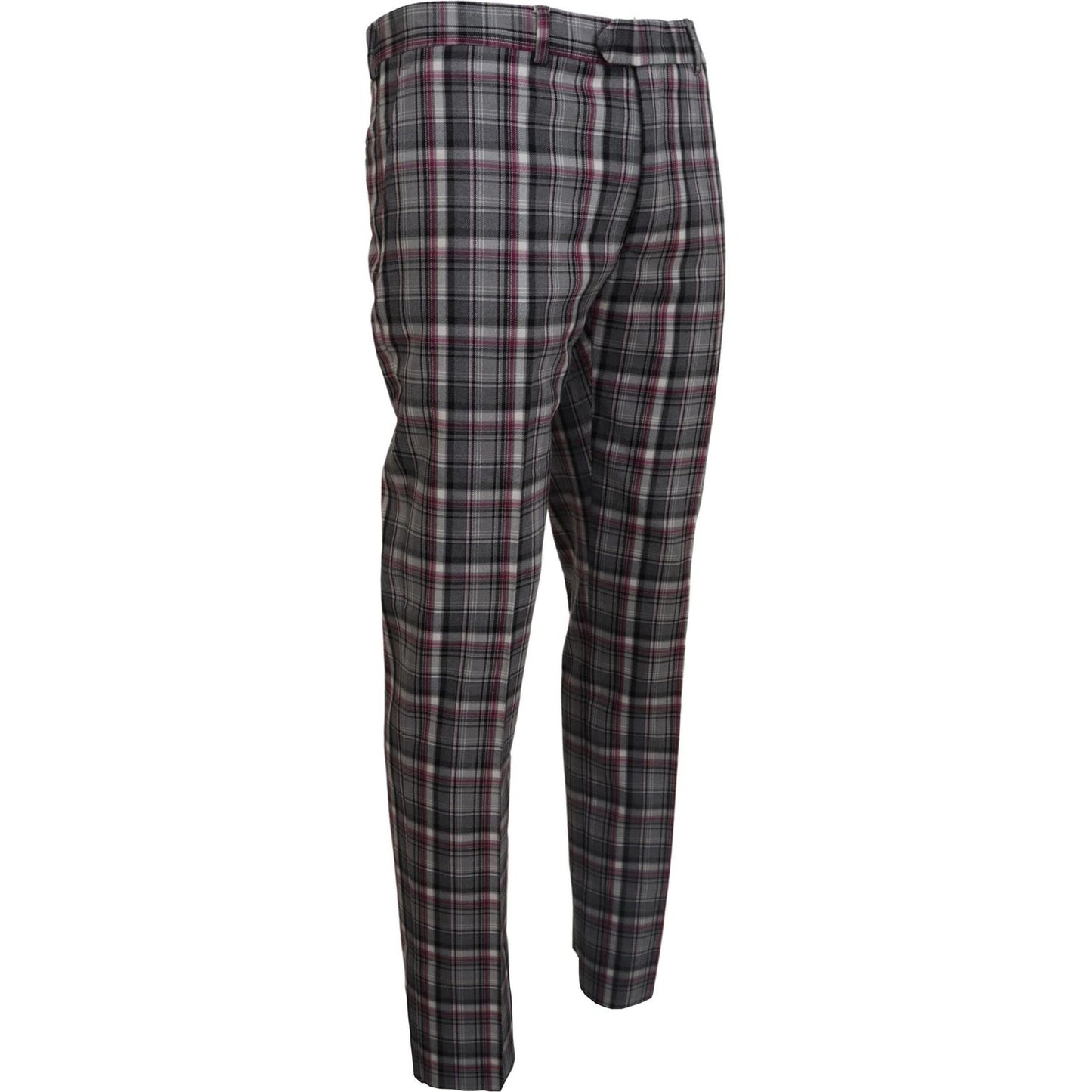 BENCIVENGA Checkered Couture Chino Pants for Men BENCIVENGA