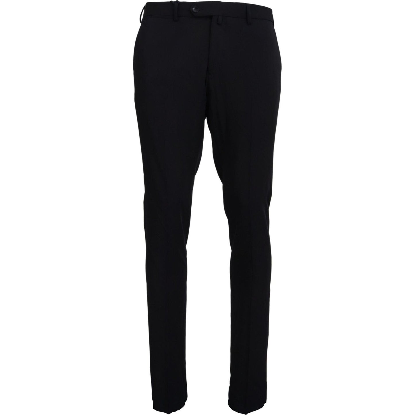 Domenico Tagliente Sophisticated Black Dress Pants for Men Domenico Tagliente