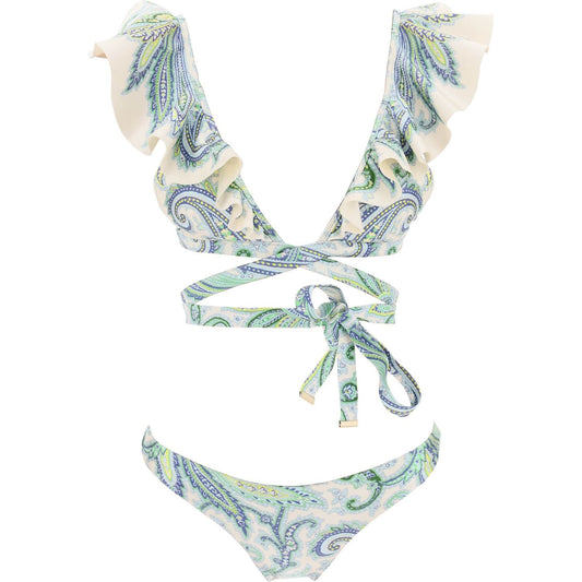 Zimmermann "ottie wrap ruffle bikini set Beachwear & underwear Zimmermann