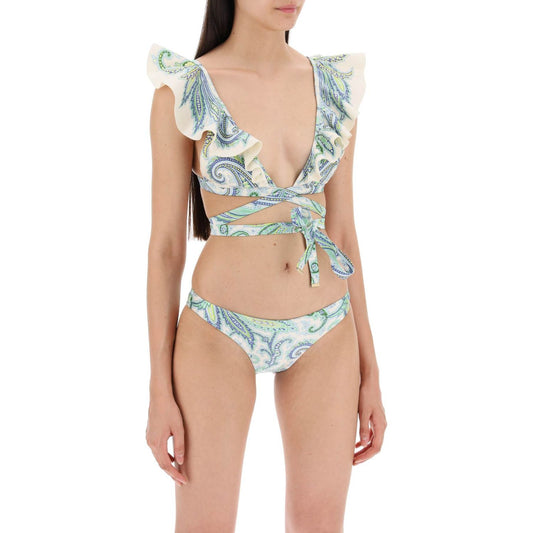 Zimmermann "ottie wrap ruffle bikini set Beachwear & underwear Zimmermann