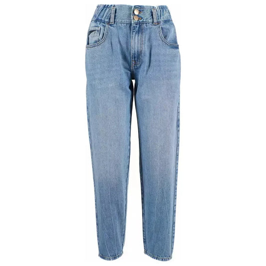 Yes Zee Blue Cotton Women's Jean Yes Zee