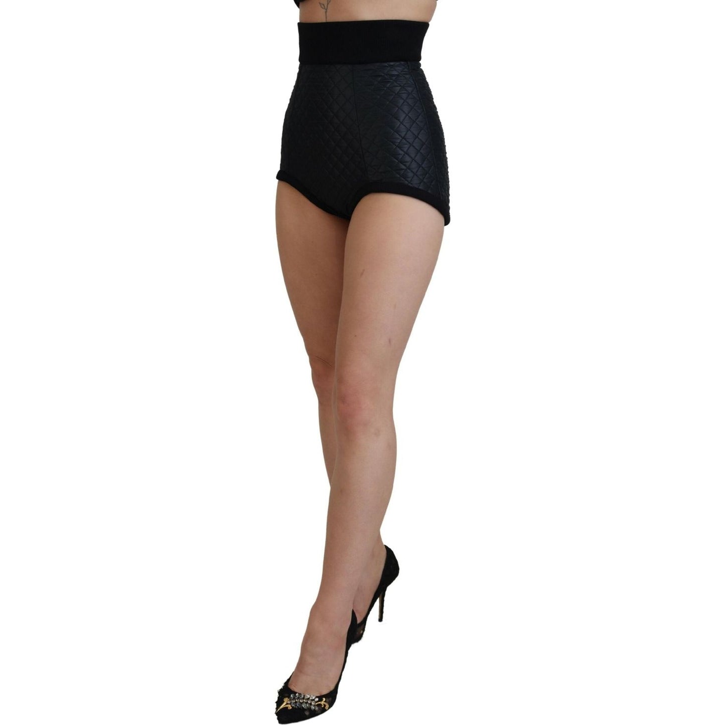 Dolce & Gabbana Elegant High Waist Designer Shorts Dolce & Gabbana