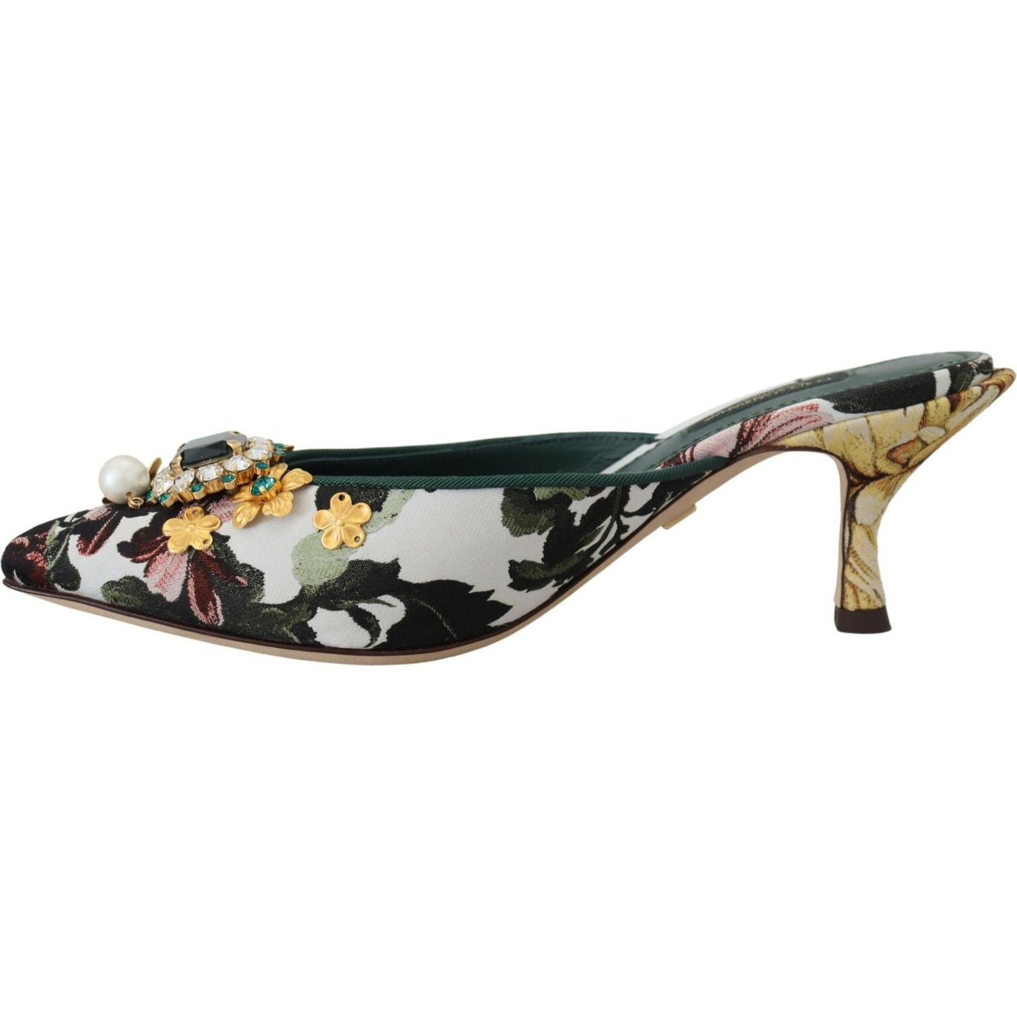 Dolce & Gabbana Multicolor Flat Luxury Sandals Dolce & Gabbana