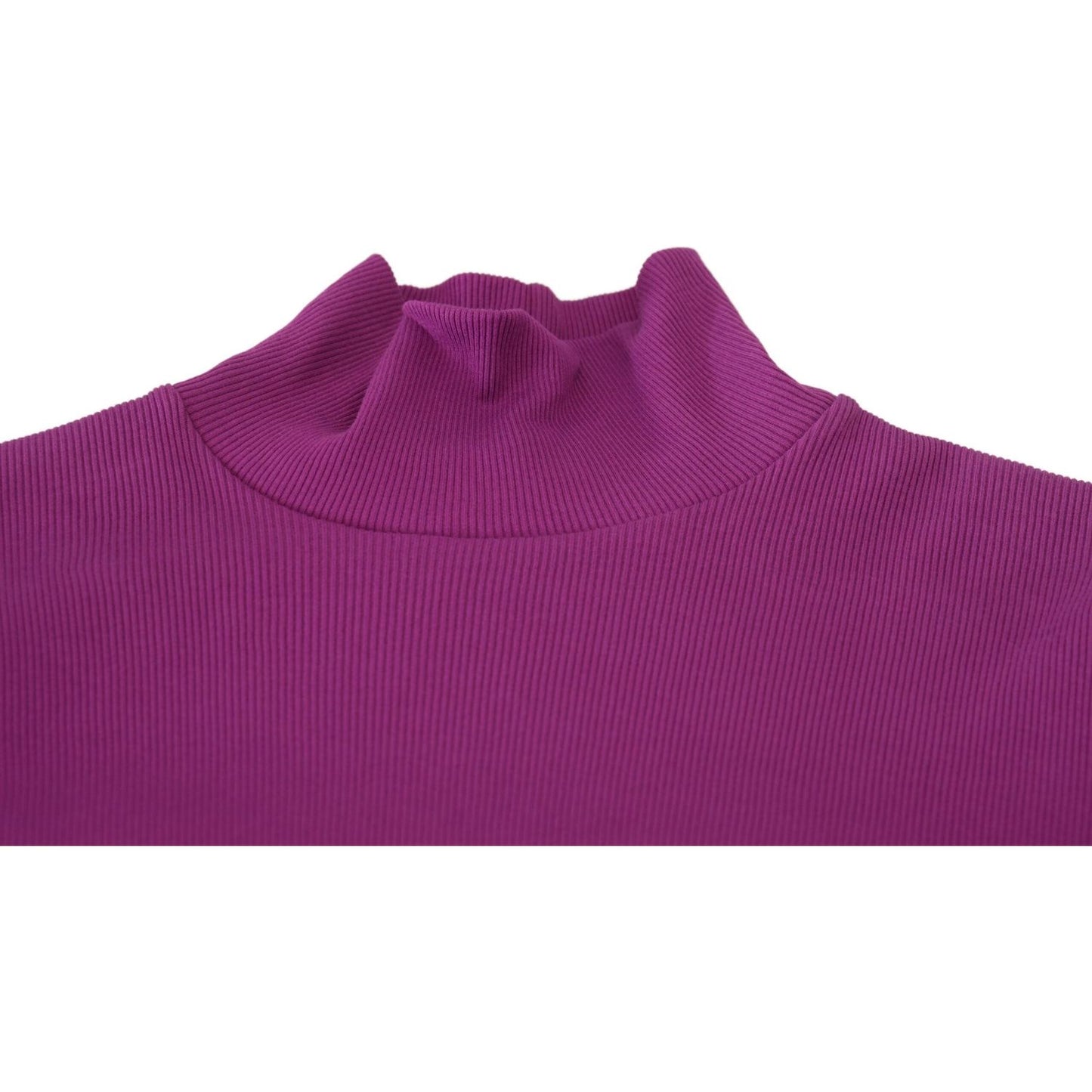 Dolce & Gabbana Elegant Purple Turtle Neck Pullover Sweater Dolce & Gabbana