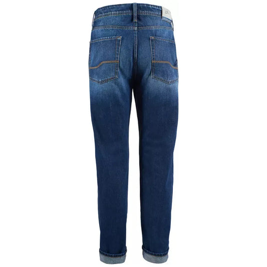 Yes Zee Blue Cotton Men Jeans Yes Zee