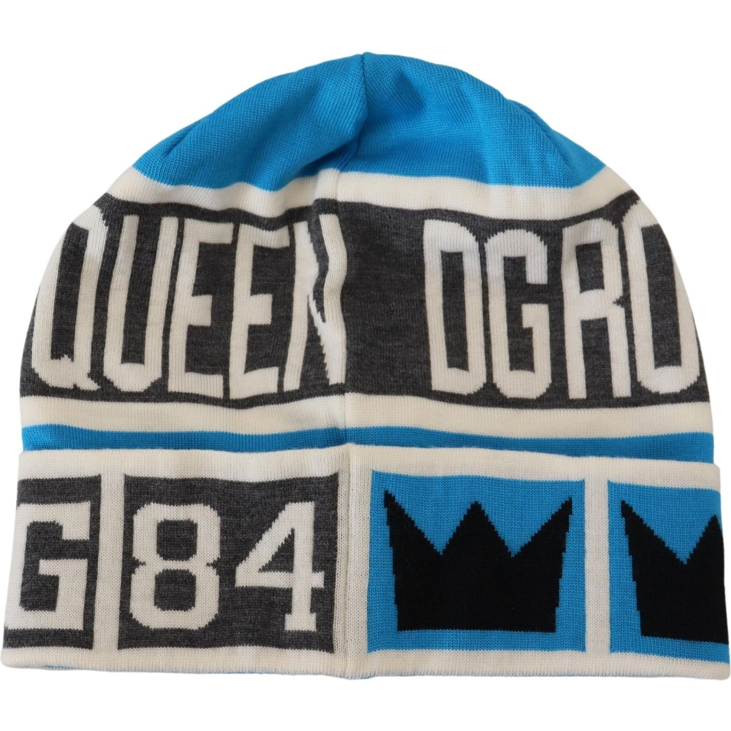 Dolce & Gabbana Elegant Multicolor Knit Beanie With DG Logo Dolce & Gabbana