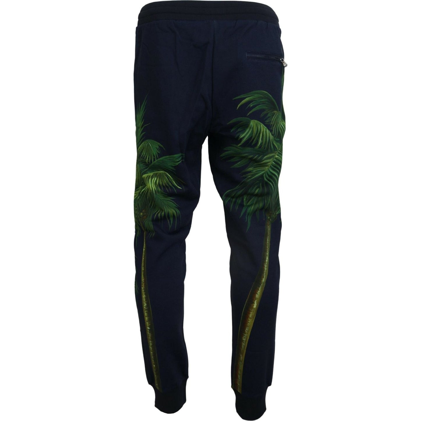 Dolce & Gabbana Elegant Cotton Jogging Pants with Print Design Dolce & Gabbana