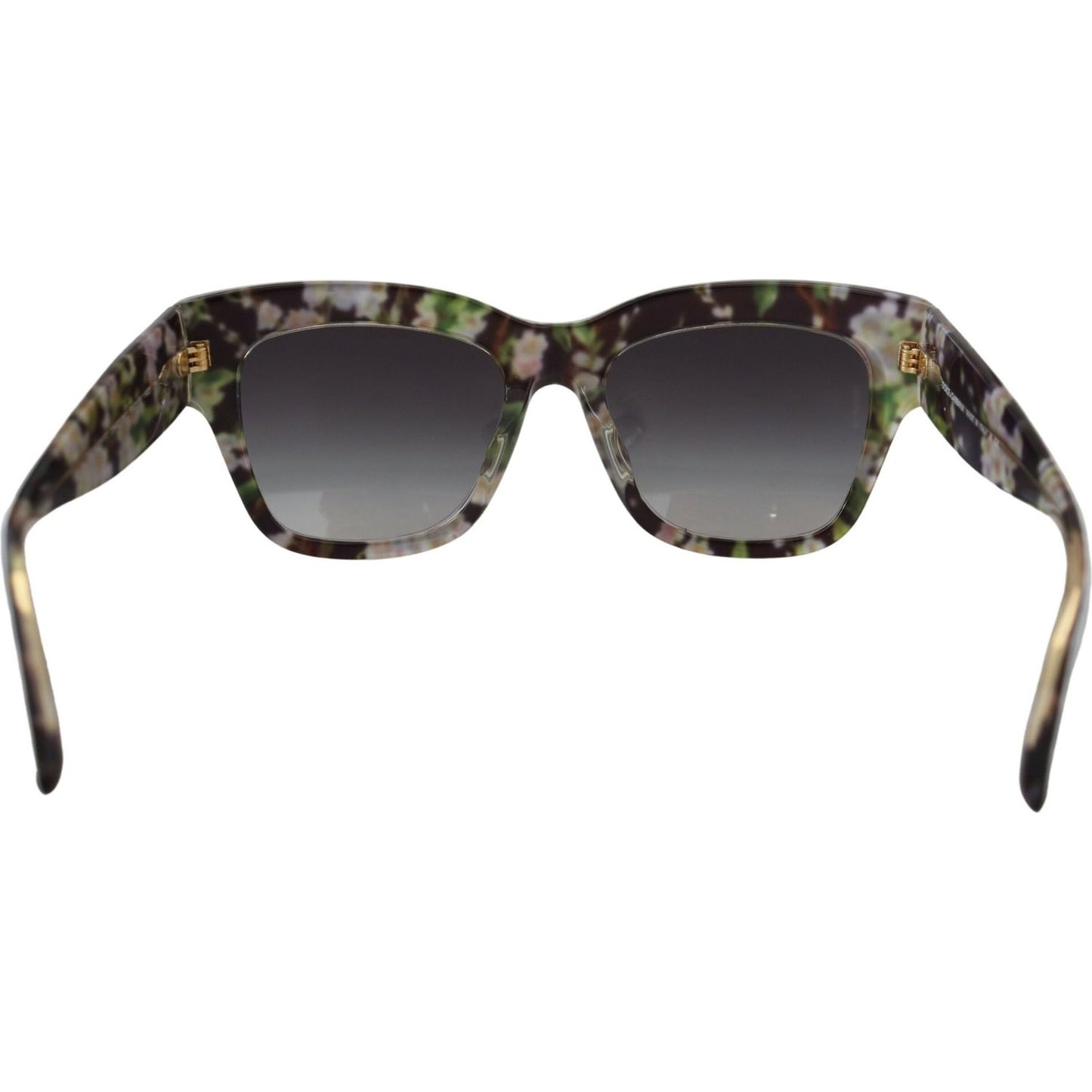 Dolce & Gabbana Elegant Black Multicolor Gradient Sunglasses Dolce & Gabbana