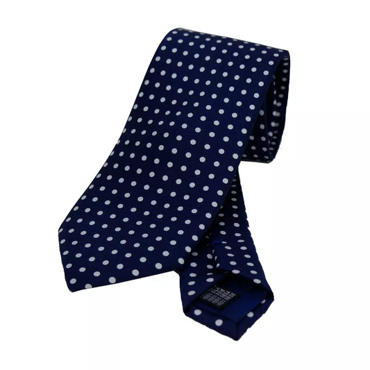 Ermenegildo Zegna Elegant Silk Italian Tie in Blue Ermenegildo Zegna