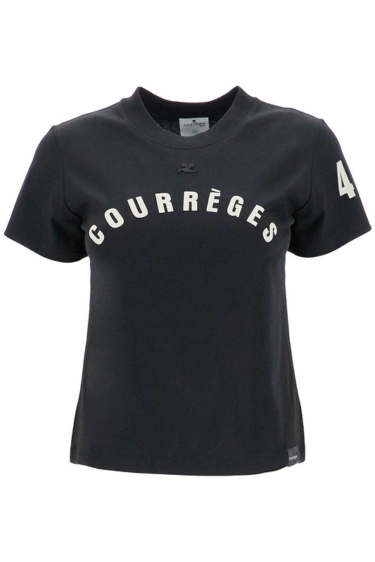 Courreges 'ac straight t-shirt with print