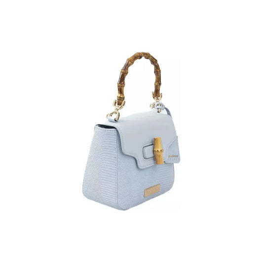 Baldinini Trend Light Blue Polyurethane Women Crossbody Bag Baldinini Trend