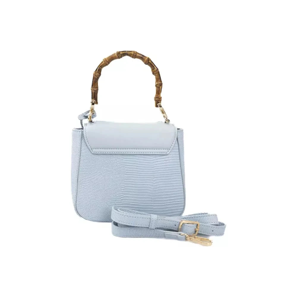 Baldinini Trend Light Blue Polyurethane Women Crossbody Bag Baldinini Trend