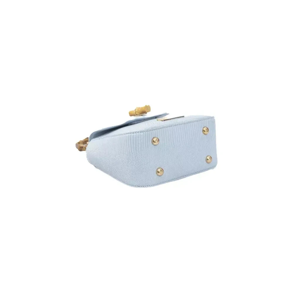 Baldinini Trend Light Blue Polyurethane Women Crossbody Bag Baldinini Trend