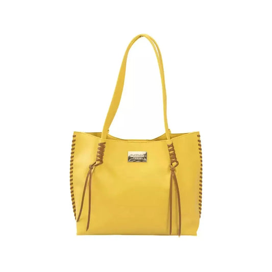 Baldinini Trend Yellow Polyurethane Women Handbag Baldinini Trend