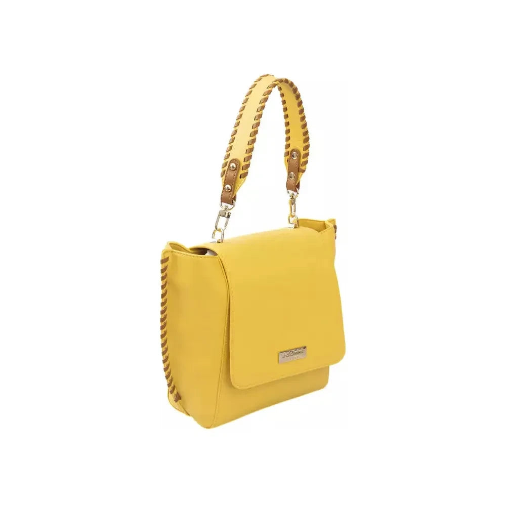 Baldinini Trend Yellow Polyurethane Women Crossbody Bag Baldinini Trend