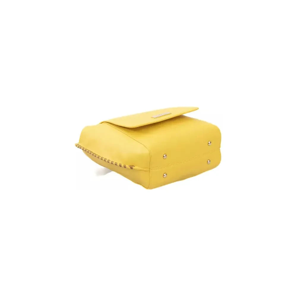 Baldinini Trend Yellow Polyurethane Women Crossbody Bag Baldinini Trend