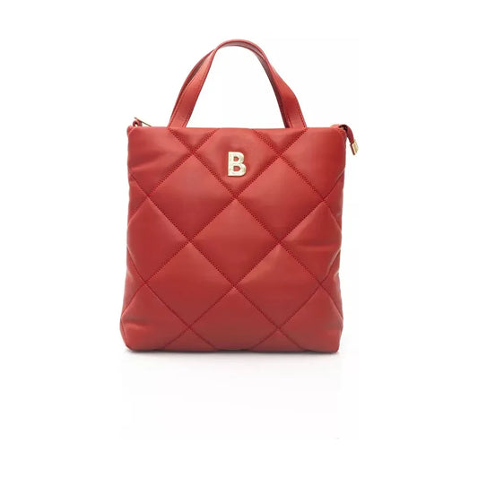 Baldinini Trend Red Polyethylene Women Shoulder Bag Baldinini Trend