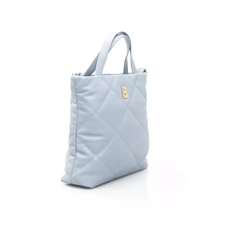 Baldinini Trend Light Blue Polyethylene Women Shoulder Bag Baldinini Trend