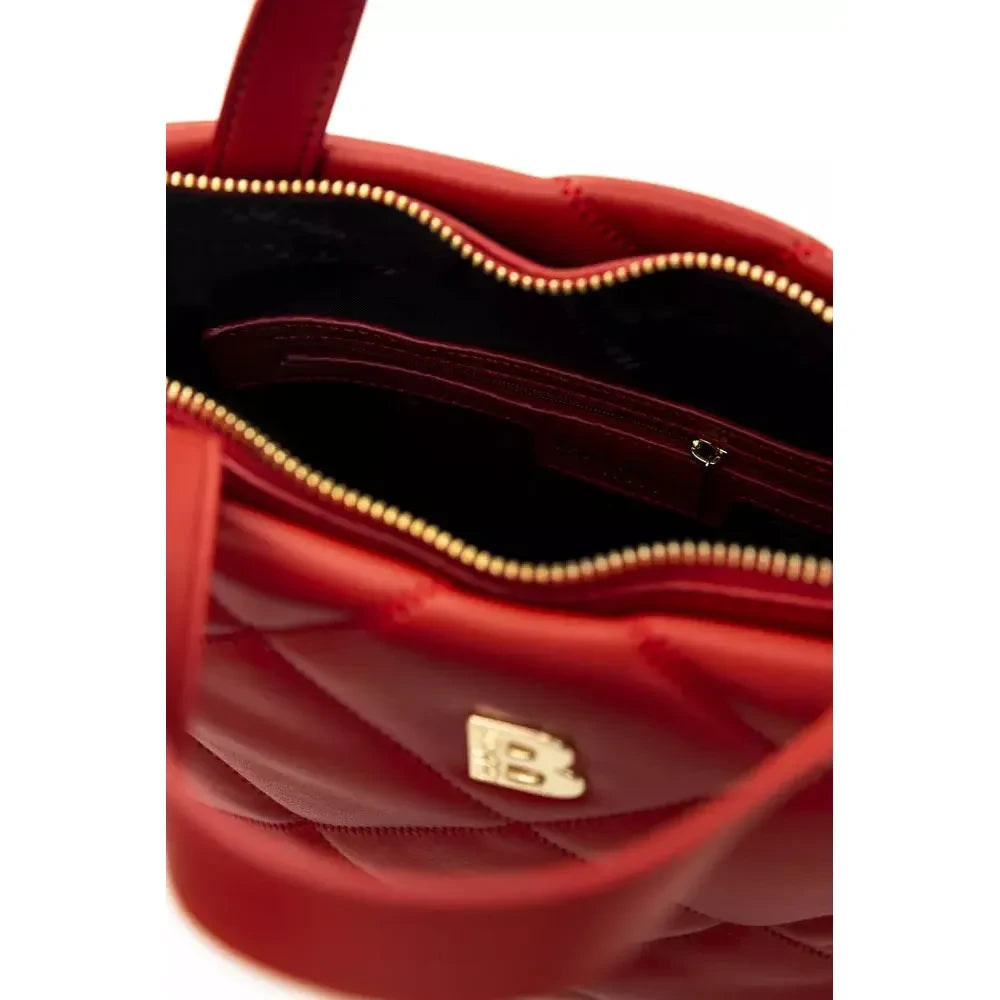 Baldinini Trend Red Polyethylene Women Shoulder Bag Baldinini Trend