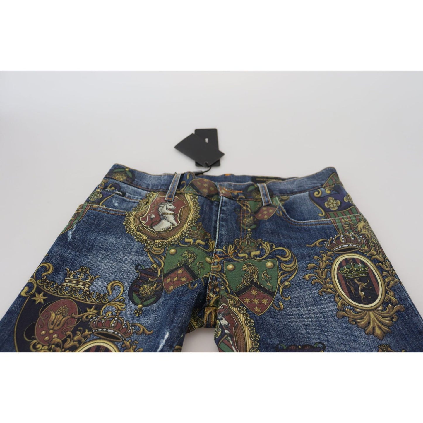 Dolce & Gabbana Elegant Slim-Fit Blue Denim Jeans Dolce & Gabbana