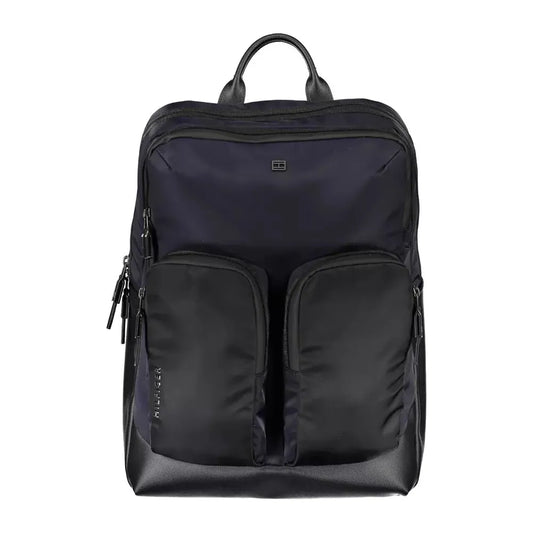 Tommy Hilfiger Chic Water-Repellent Blue Backpack Tommy Hilfiger