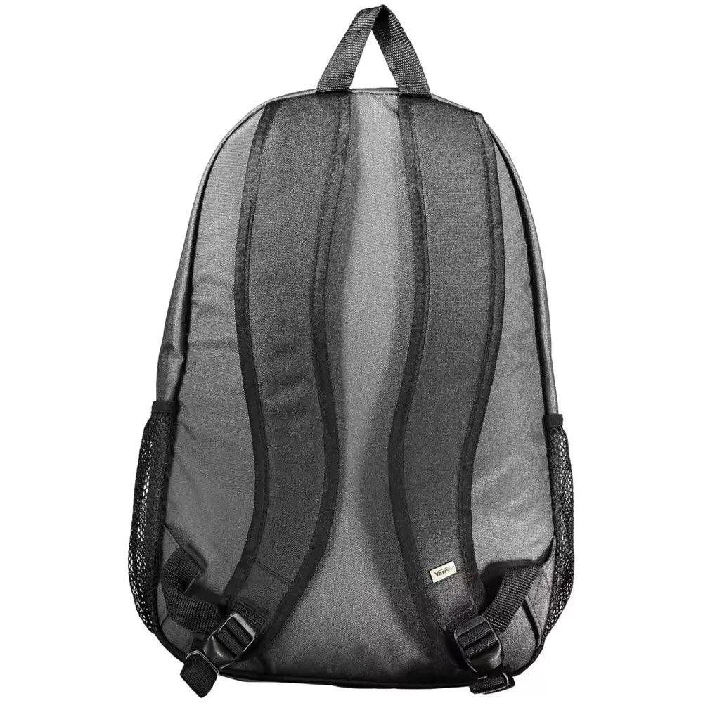 Vans Versatile Gray Urban Backpack with Logo Detail Vans