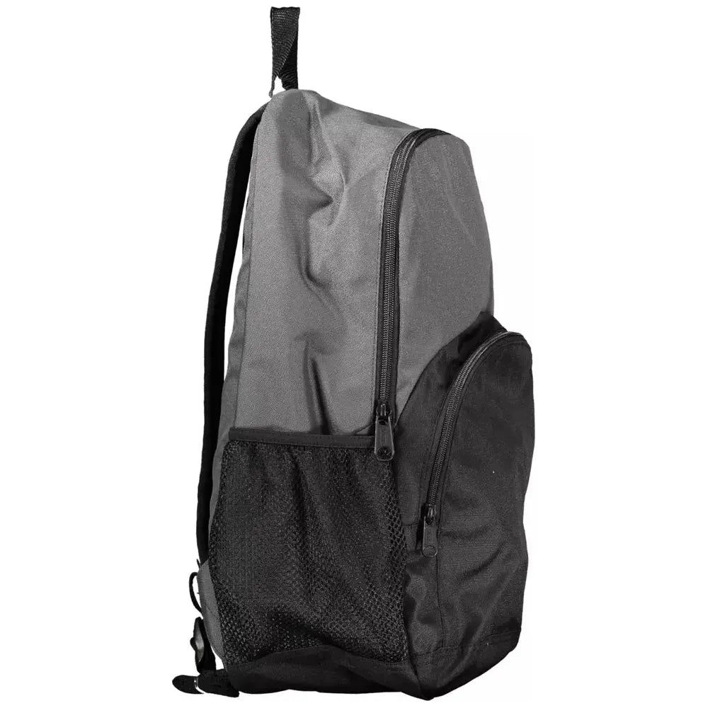 Vans Versatile Gray Urban Backpack with Logo Detail Vans