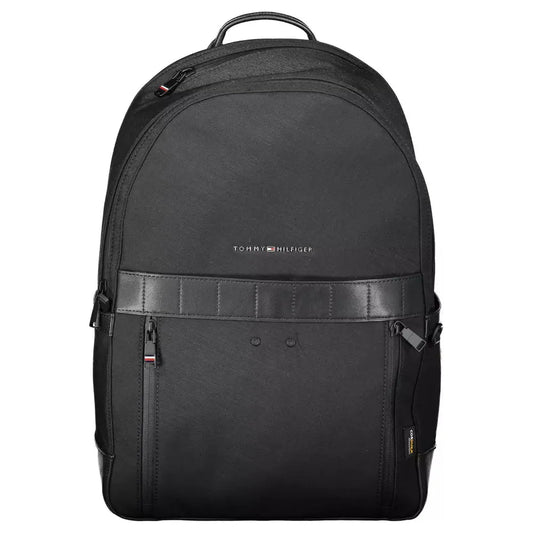 Tommy Hilfiger Sophisticated Urban Backpack with Contrasting Accents Tommy Hilfiger