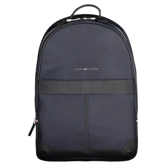 Tommy Hilfiger Eco-Conscious Chic Blue Backpack Tommy Hilfiger