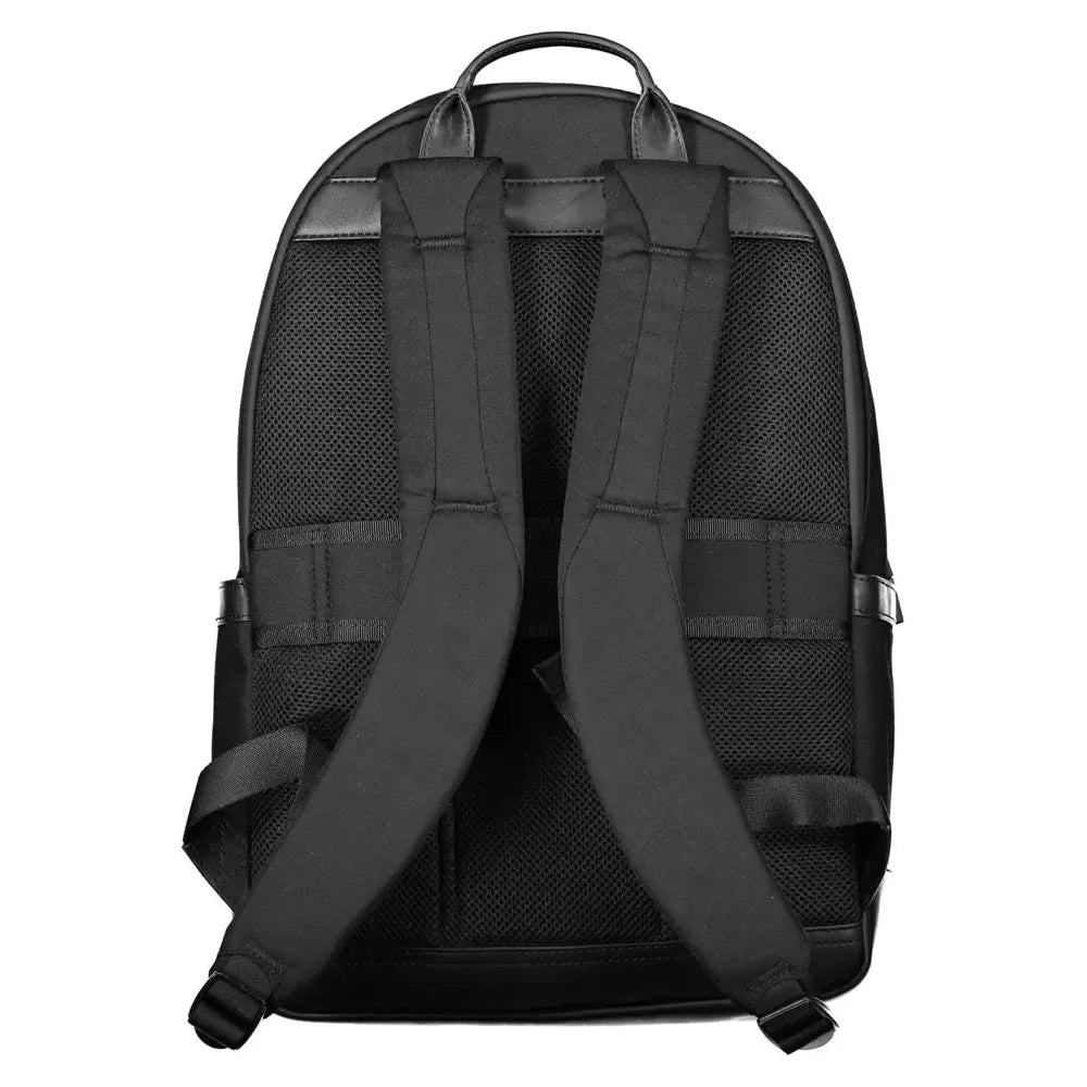 Tommy Hilfiger Sophisticated Urban Backpack with Contrasting Accents Tommy Hilfiger