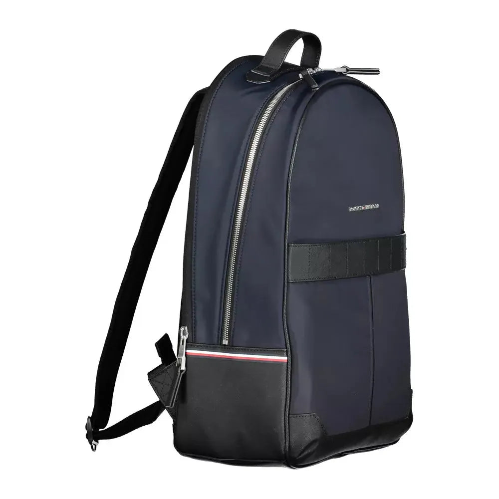 Tommy Hilfiger Eco-Conscious Chic Blue Backpack Tommy Hilfiger