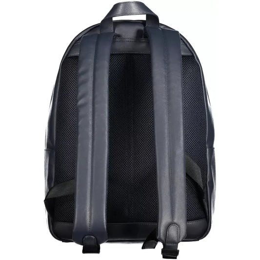 Tommy Hilfiger Chic Urban Blue Backpack with Laptop Compartment Tommy Hilfiger