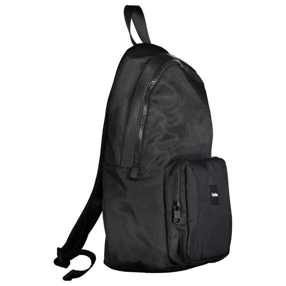 Calvin Klein Eco-Conscious Sleek Black Backpack Calvin Klein