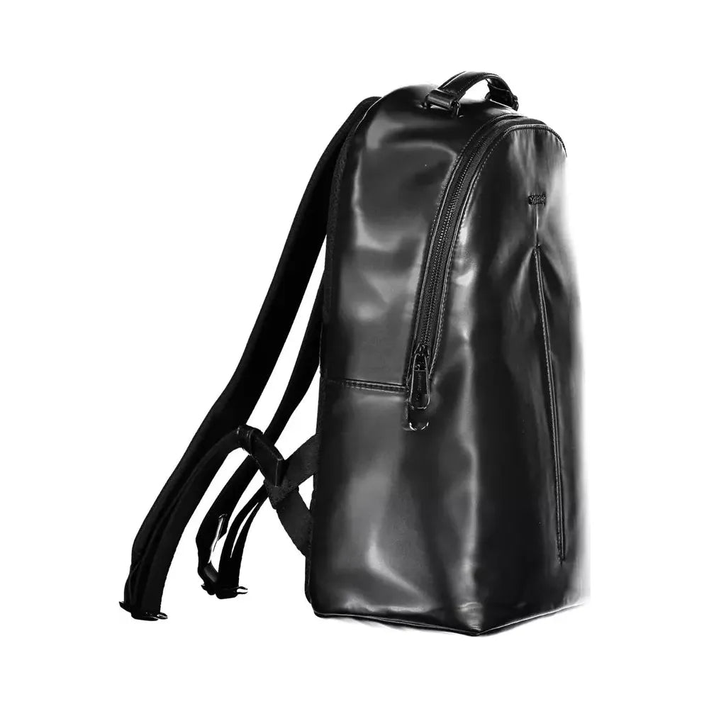 Calvin Klein Sleek Black Eco-Conscious Backpack Calvin Klein