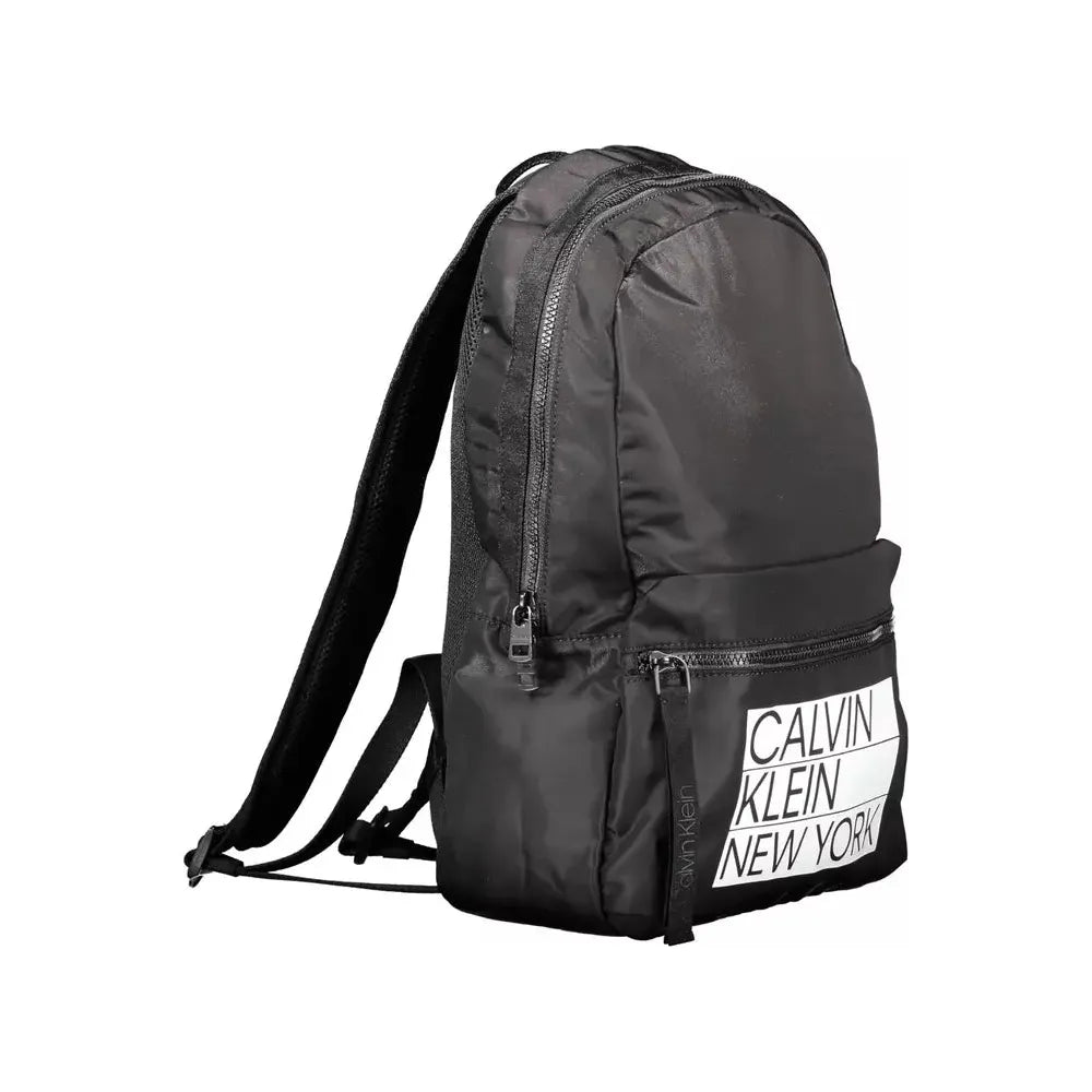 Calvin Klein Elegant Black Backpack with Laptop Compartment Calvin Klein