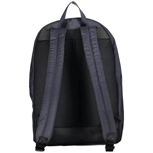 Tommy Hilfiger Sleek Blue Backpack with Laptop Compartment Tommy Hilfiger