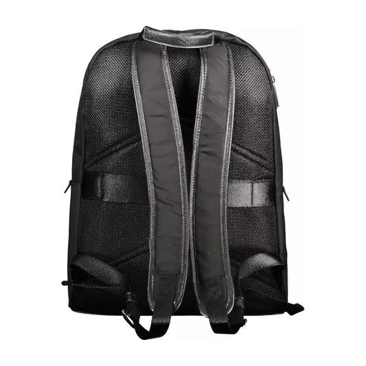 Calvin Klein Sleek Black Designer Backpack with Laptop Pocket Calvin Klein