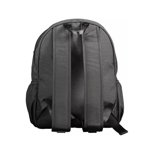 Tommy Hilfiger Eco-Conscious Chic Black Backpack Tommy Hilfiger