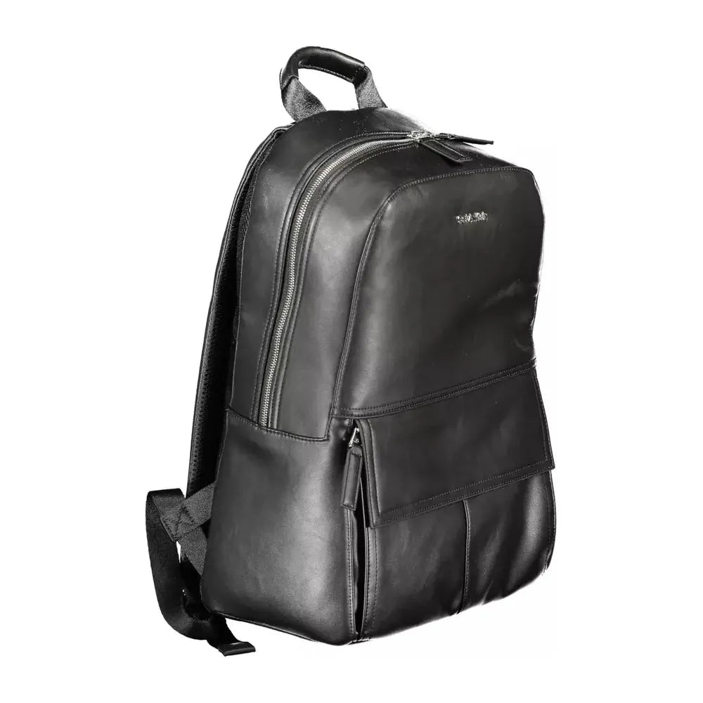 Calvin Klein Sleek Black Eco-Conscious Backpack Calvin Klein