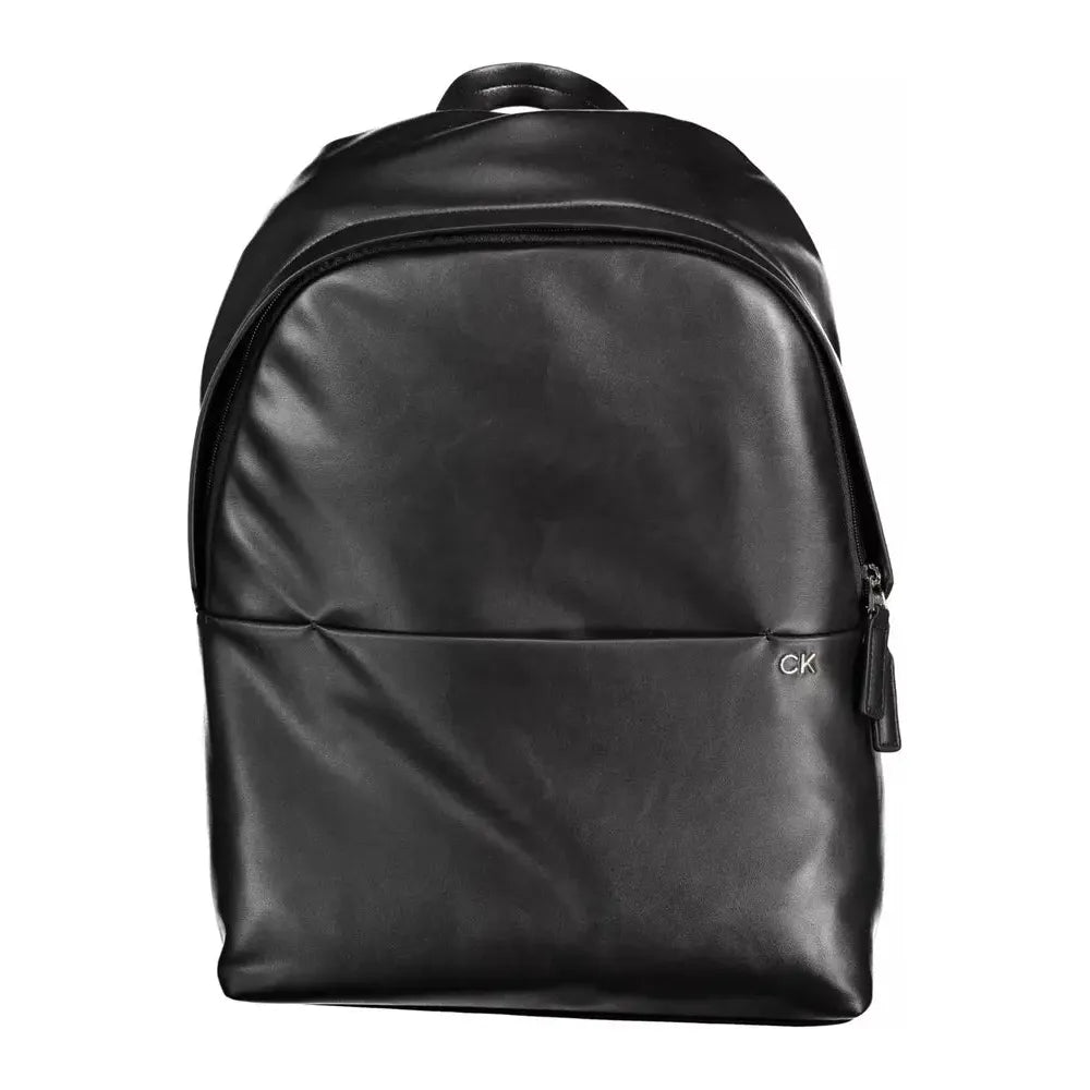 Calvin Klein Eco-Conscious Sleek Black Backpack Calvin Klein