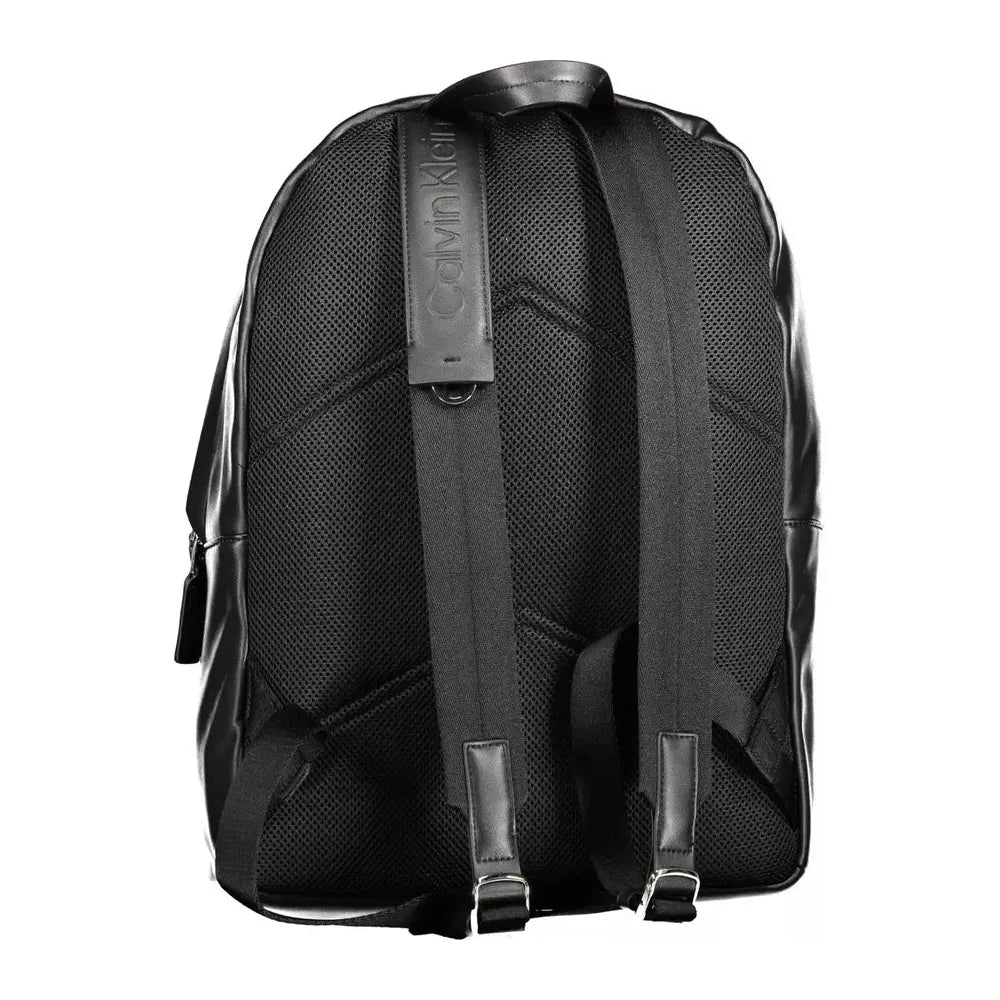 Calvin Klein Eco-Conscious Sleek Black Backpack Calvin Klein