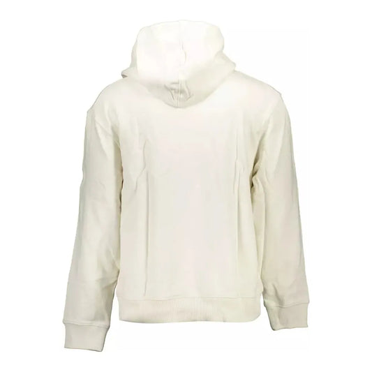 Calvin Klein White Cotton Men Sweater Calvin Klein