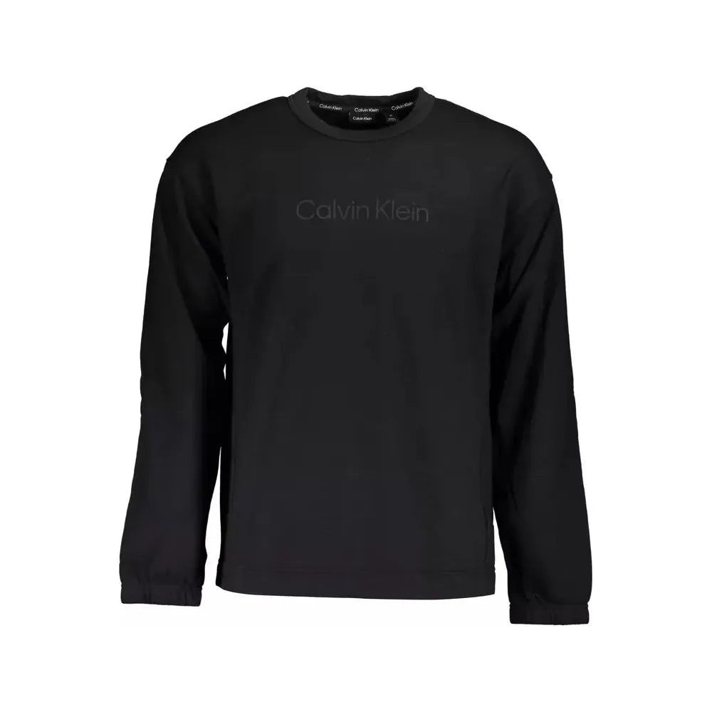 Calvin Klein Classic Black Brushed Logo Sweatshirt Calvin Klein