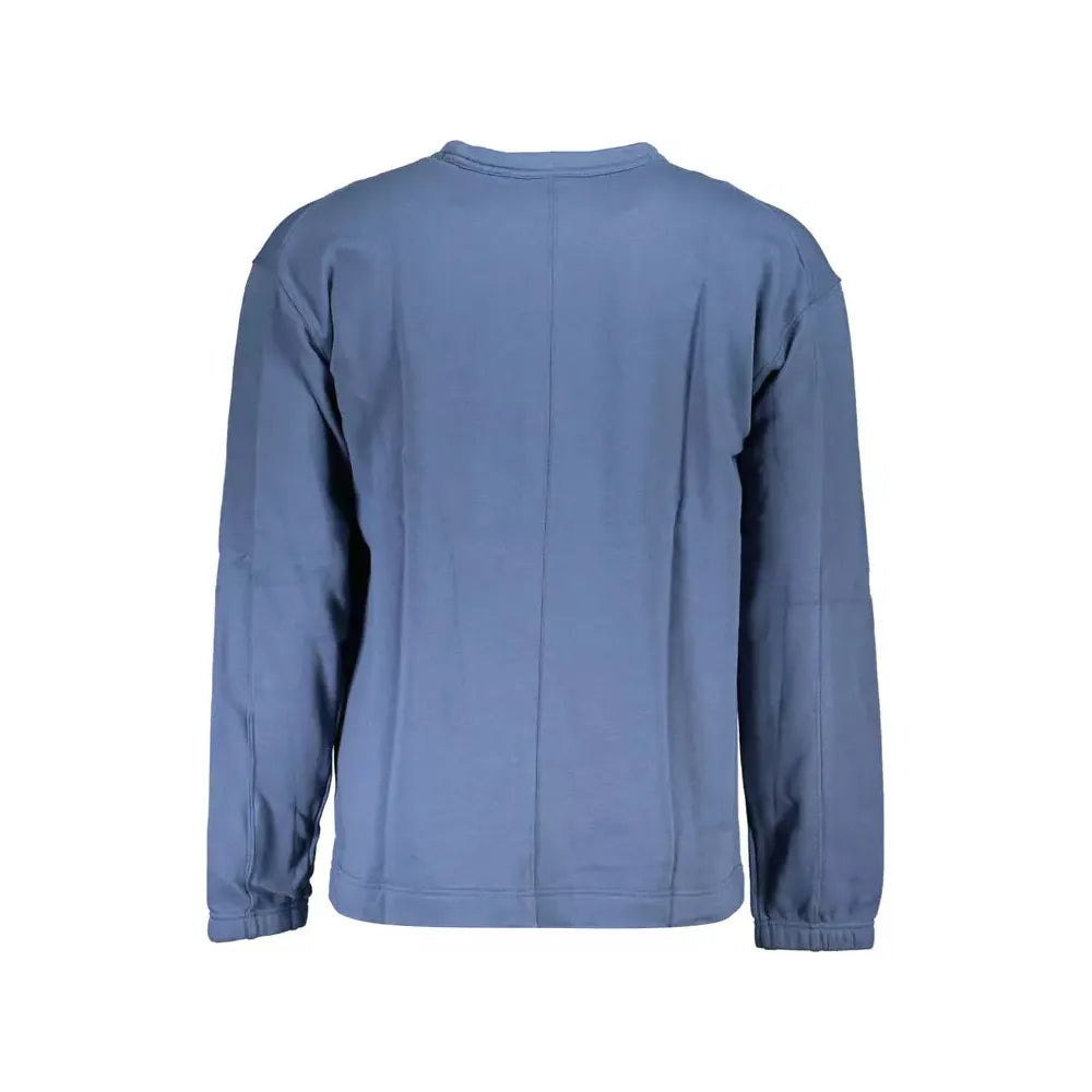 Calvin Klein Blue Cotton Men Sweater