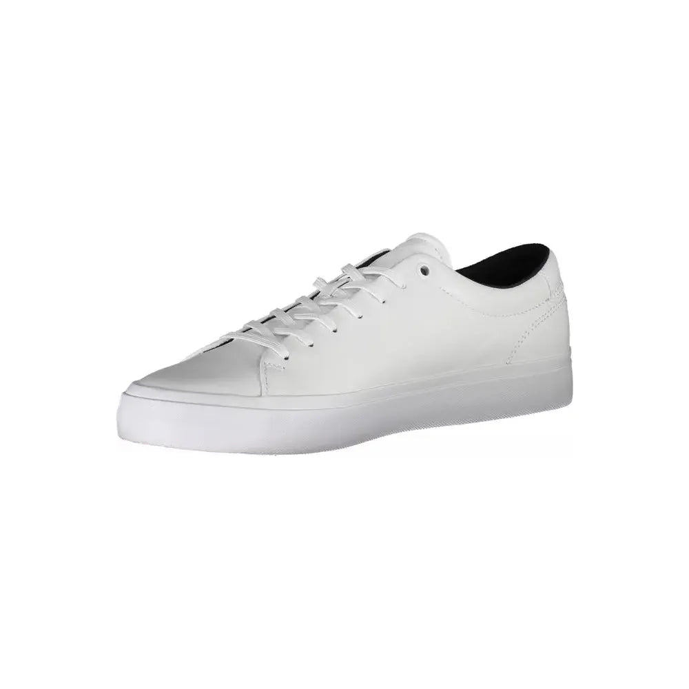 Tommy Hilfiger Eco-Chic White Sneakers with Contrasting Accents Tommy Hilfiger