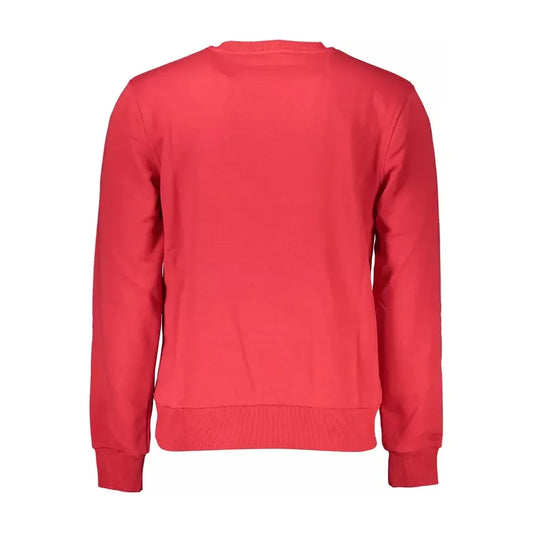 Cavalli Class Elegant Pink Round Neck Sweater Cavalli Class