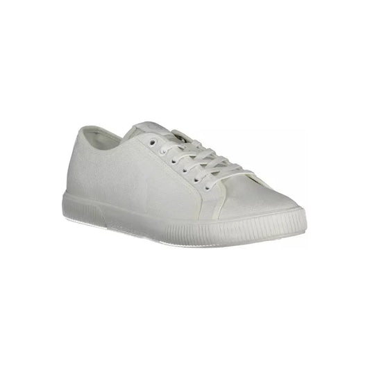 Calvin Klein Sleek White Sneakers with Eco-Friendly Twist Calvin Klein